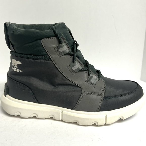 Sorel Women's Explorer II Carnival Sport Waterproof Boots Gray